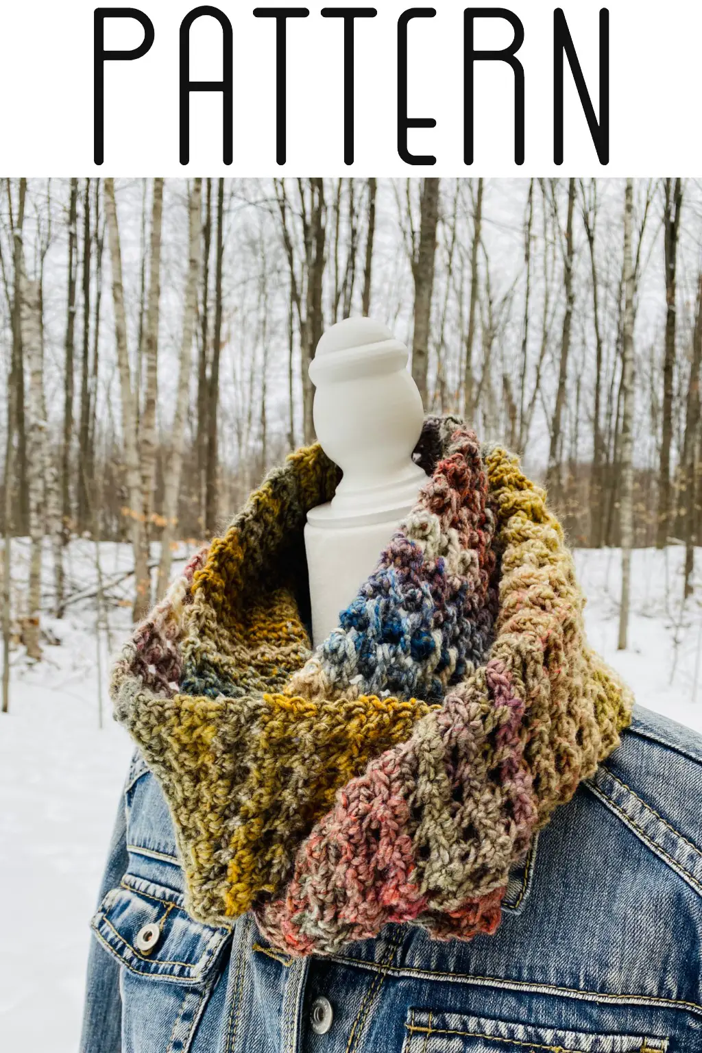 infinity scarf crochet pattern
